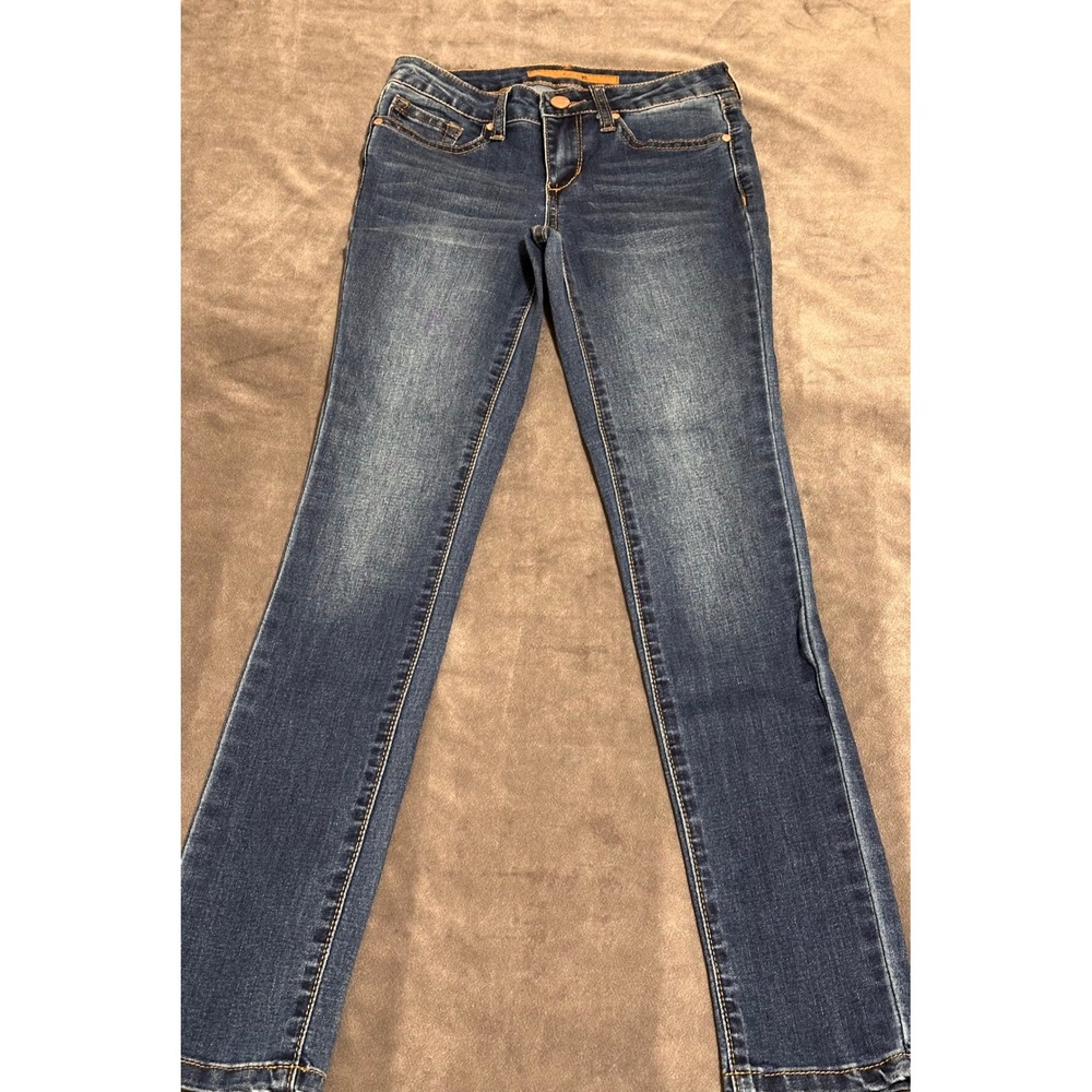 Joe's Jeans Girls Size 12 Skinny Medium Wash Stretch Denim Blue Jeans